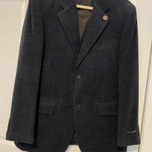 Beverly Hills Pollo Club Elegant Men's Dark Blue Jacket